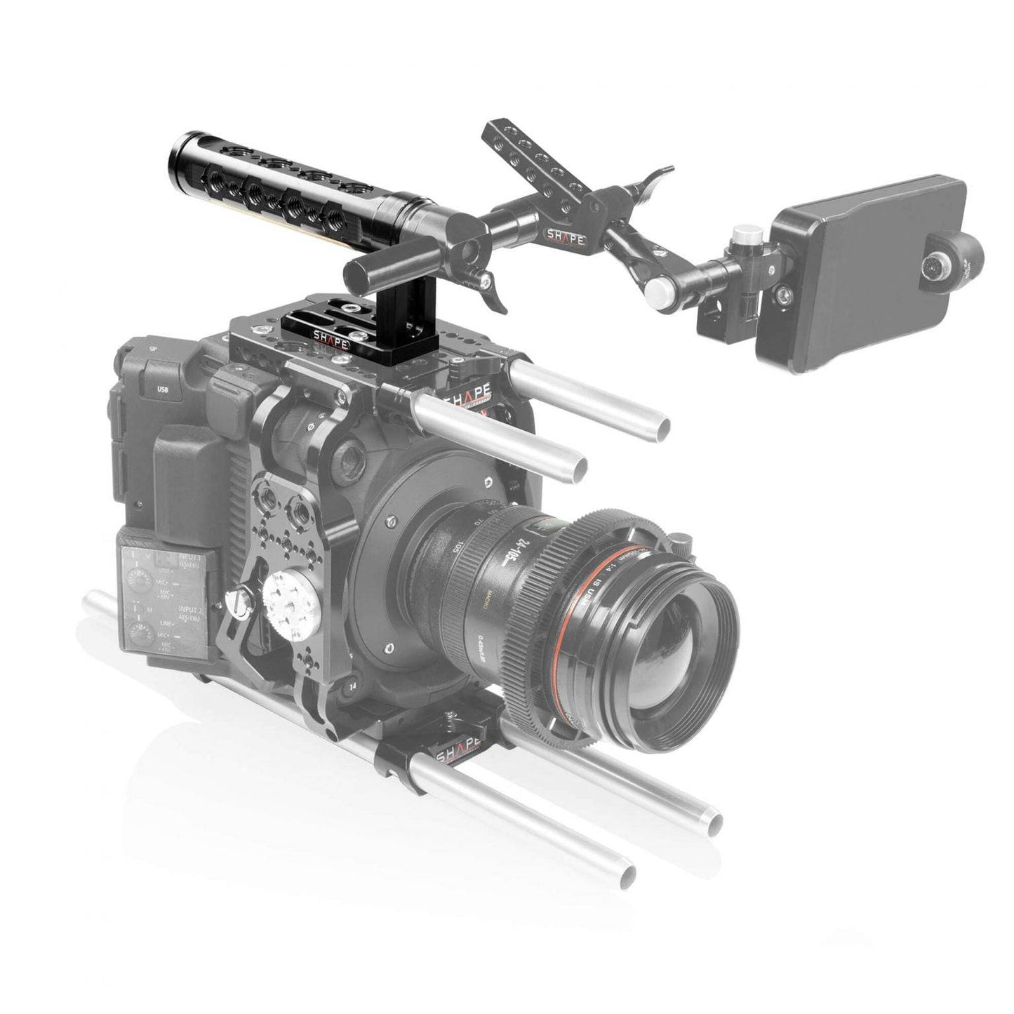 SHAPE Pro Top Handle L-Shape with ARRI Standard Thread Top Handle SHAPE wlb