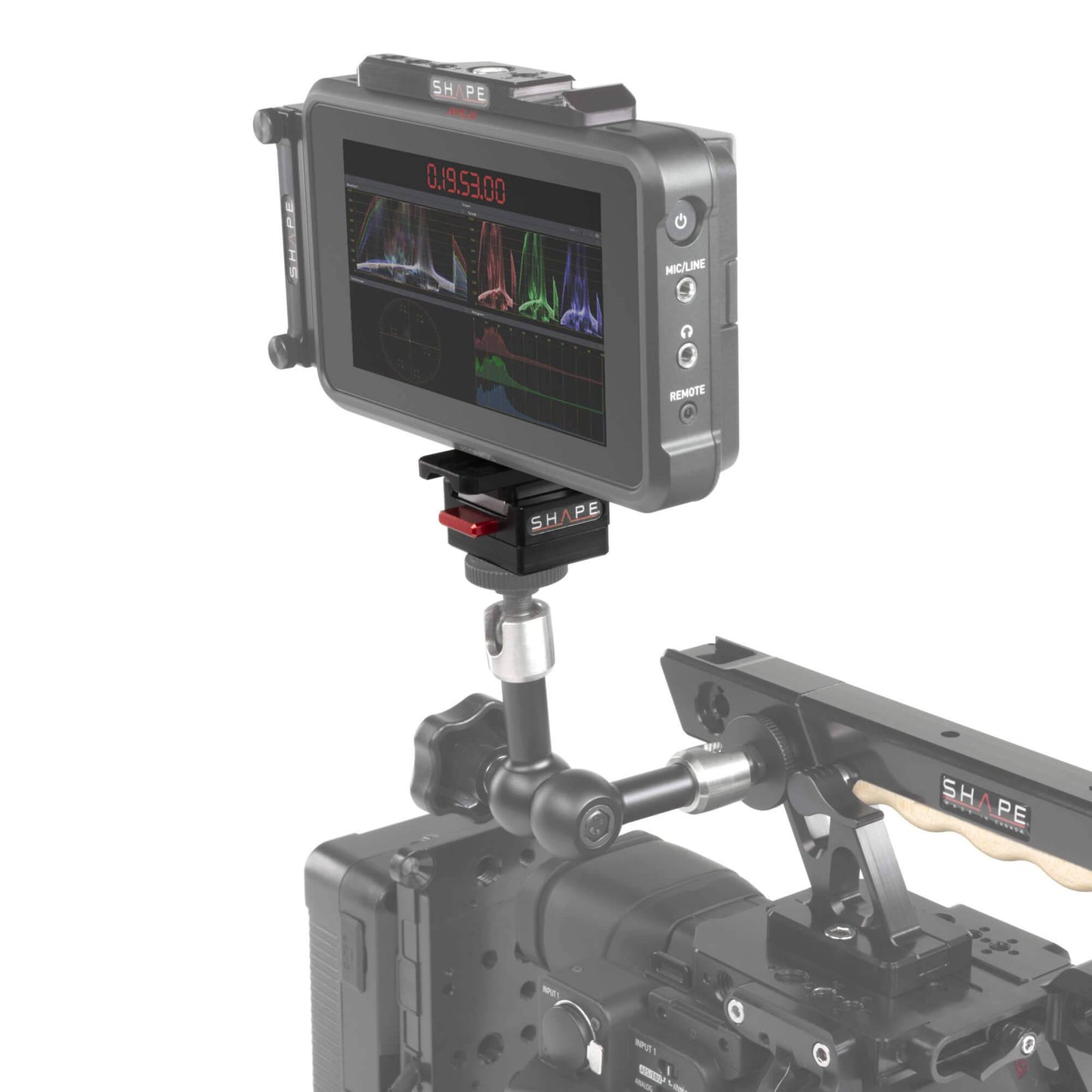 SHAPE Quick Release Mini Monitor Mount for Magic Arm Quick Release SHAPE wlb