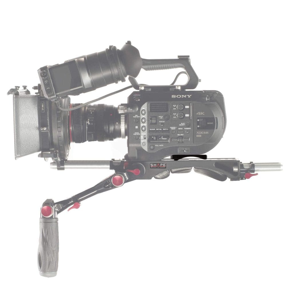 SHAPE Sony FS7/FS7 II Rear Insert Plate Baseplate SHAPE wlb