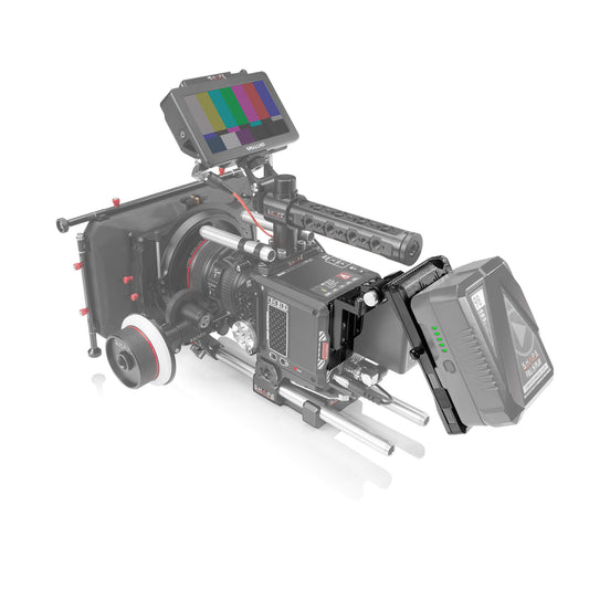 SHAPE RED® KOMODO™ & KOMODO™ 6K Production Pack Pivoting V-Mount Battery Plate Battery Plate SHAPE wlb