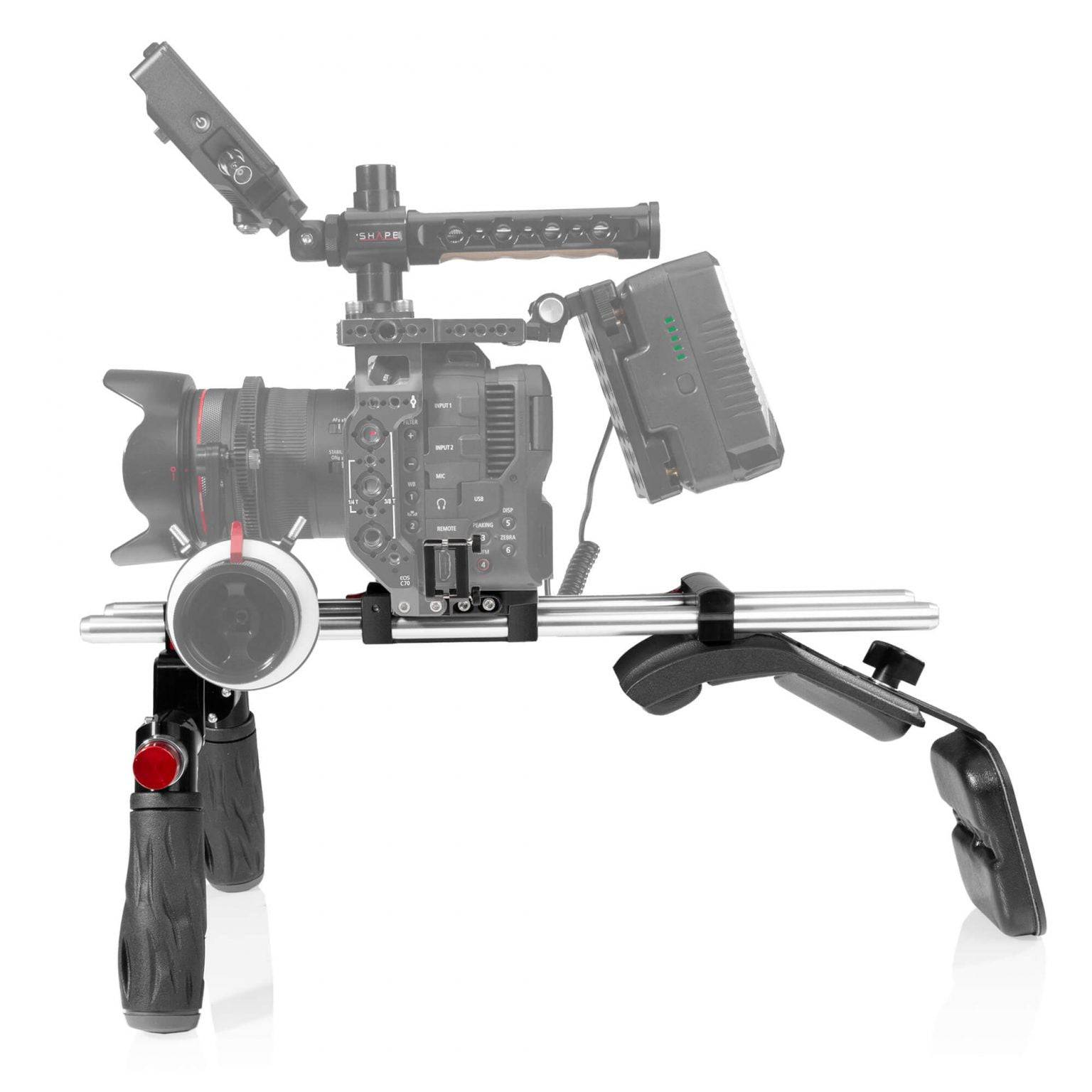 SHAPE Canon C70 Shoulder Mount Shoulder Mount SHAPE wlb