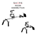 SHAPE Canon R5C/R5/R6 Shoulder Mount Shoulder Mount SHAPE wlb
