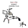 SHAPE Shoulder Mount Kit for RED® KOMODO™ Shoulder Mount SHAPE wlb