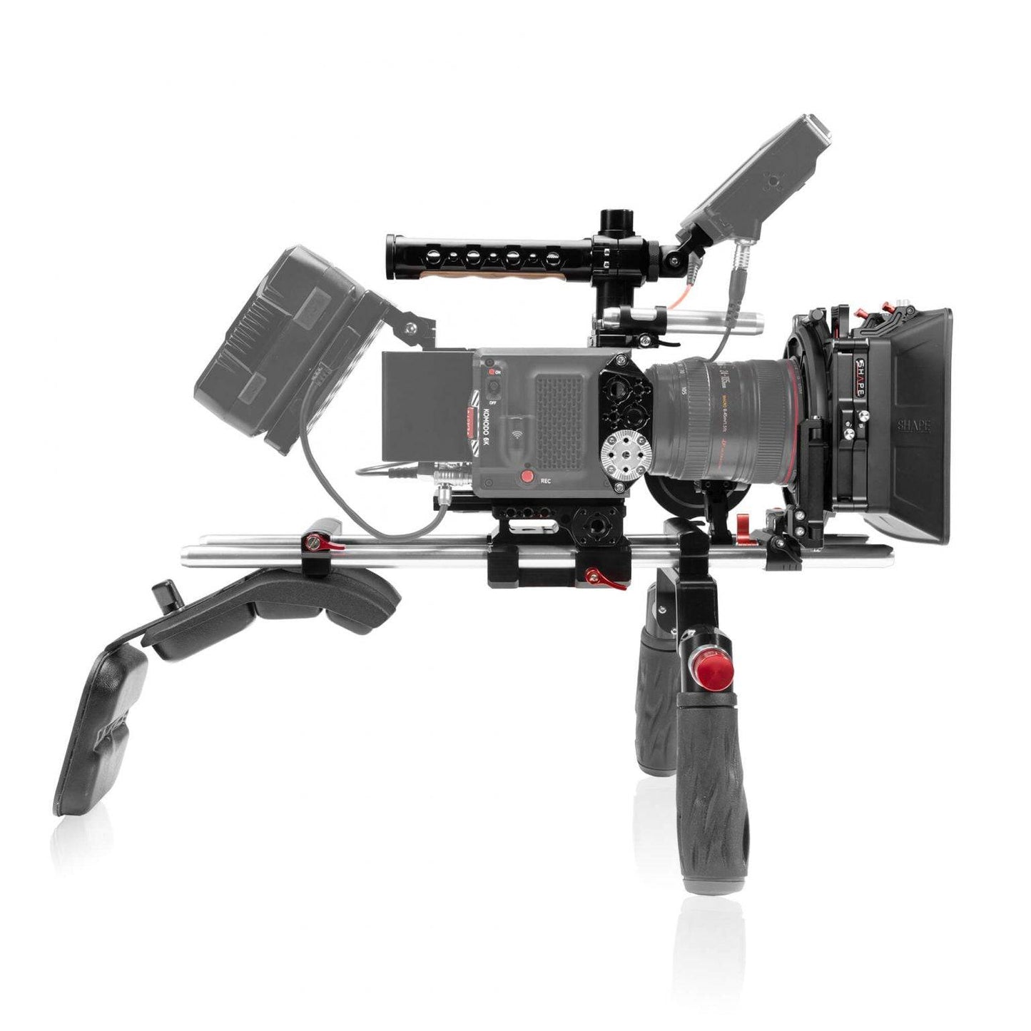 SHAPE RED® KOMODO™ & KOMODO™ 6K Production Pack Shoulder Mount Kit Shoulder Mount SHAPE wlb