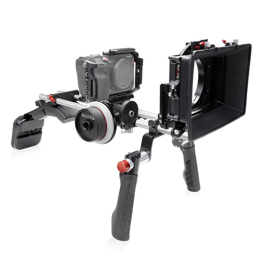 SHAPE Shoulder Mount Matte Box Follow Focus for Canon C50 Shoulder Mount Rig SHAPE wlb