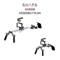 SHAPE Shoulder Mount Rig for Panasonic Lumix GH6 Shoulder Mount Rig SHAPE wlb