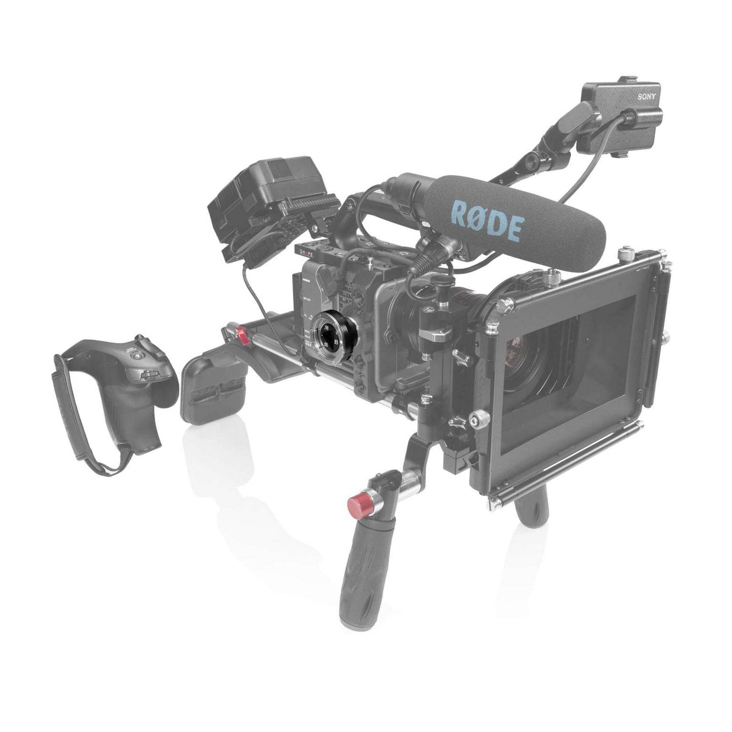 SHAPE Sony FX6 Side Handle Adapter Handle Adapter SHAPE wlb