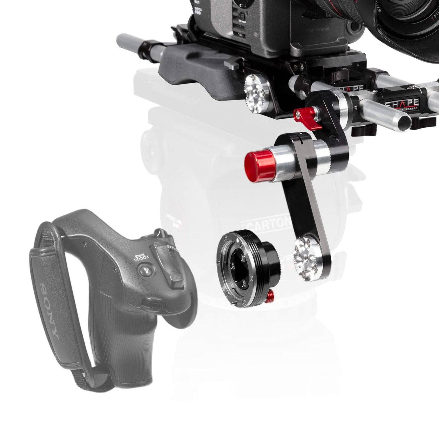 SHAPE Sony FX6 Side Handle Adapter Handle Adapter SHAPE wlb