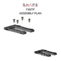 SHAPE Sony FX6 Top Plate Top Plate SHAPE wlb