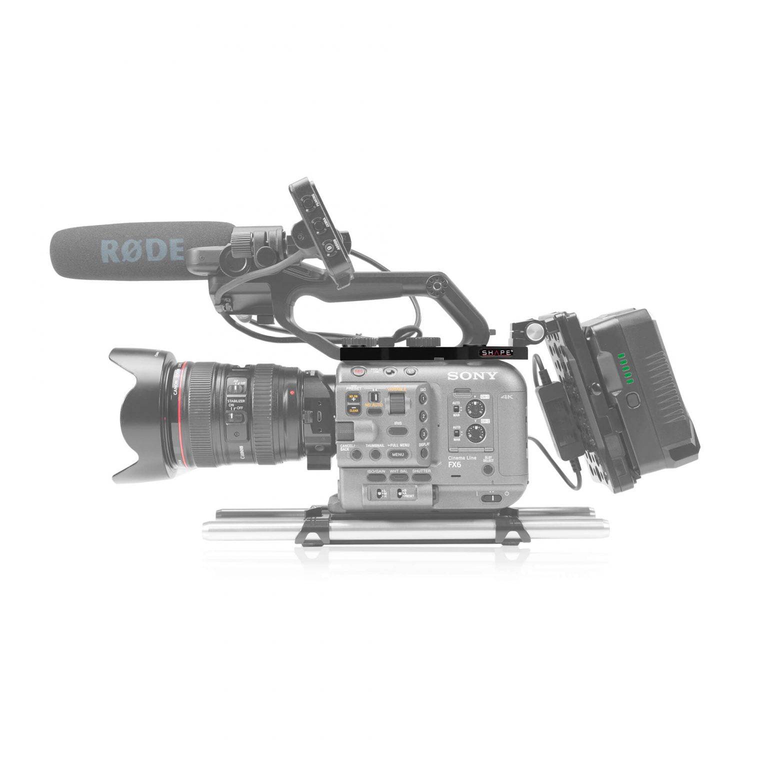 SHAPE Sony FX6 Top Plate Top Plate SHAPE wlb