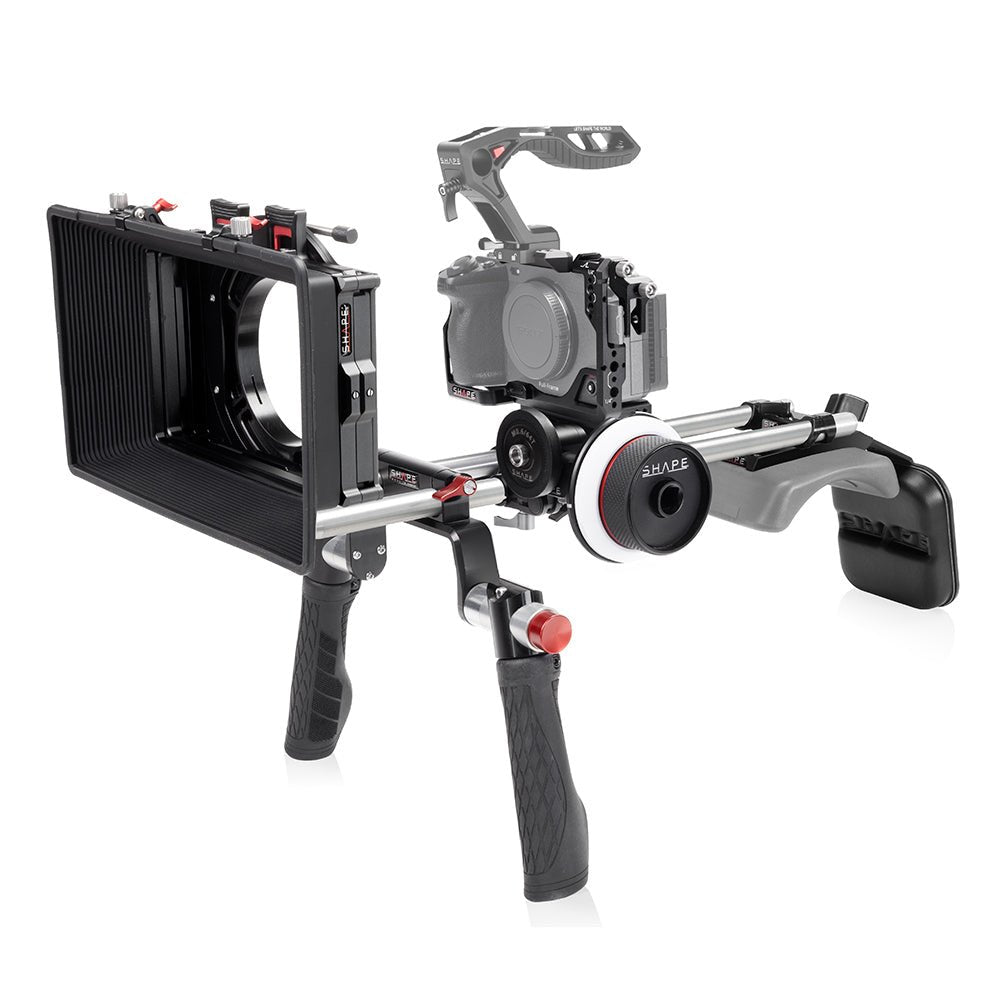 SONY FX30 (マットボックス　ケージ フォローフォーカス付き） SHAPE Sony FX3 & FX30 Shoulder Rig Kit | Matte Box & Follow Focus