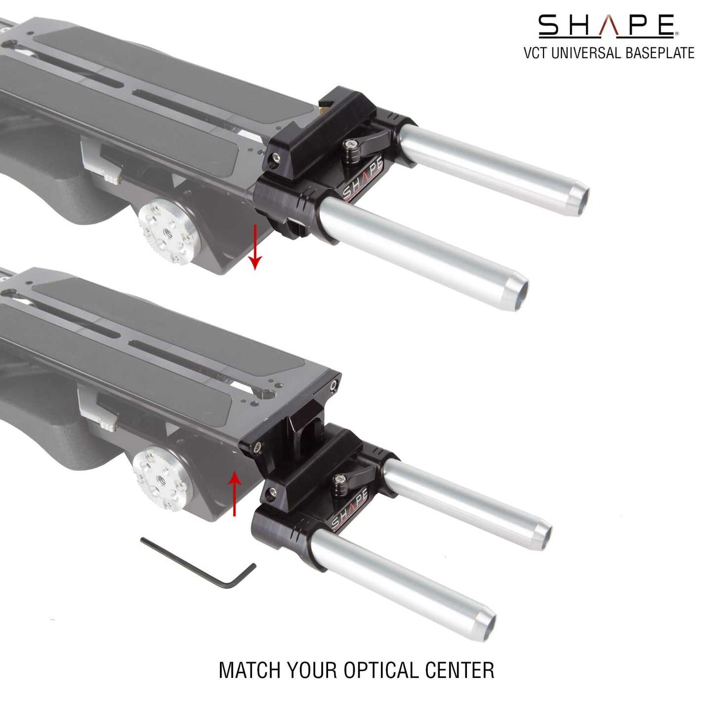 SHAPE VCT Universal Baseplate Baseplate SHAPE wlb
