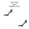 SHAPE View Finder Mount for Canon C200/C200B Mount SHAPE wlb