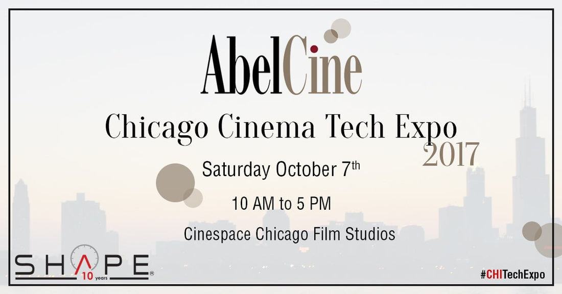 SHAPE WILL BE AT THE CHICAGO CINEMA TECH EXPO IN CHICAGO! - SHAPE wlb