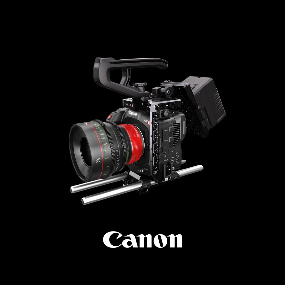 Canon Camera Accessories - Rigs, Cages & Mounts for C400, C80 & More - SHAPE wlb
