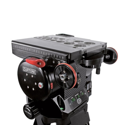 CARTONI MAGNUM Fluid Head Tripod Head SHAPE wlb