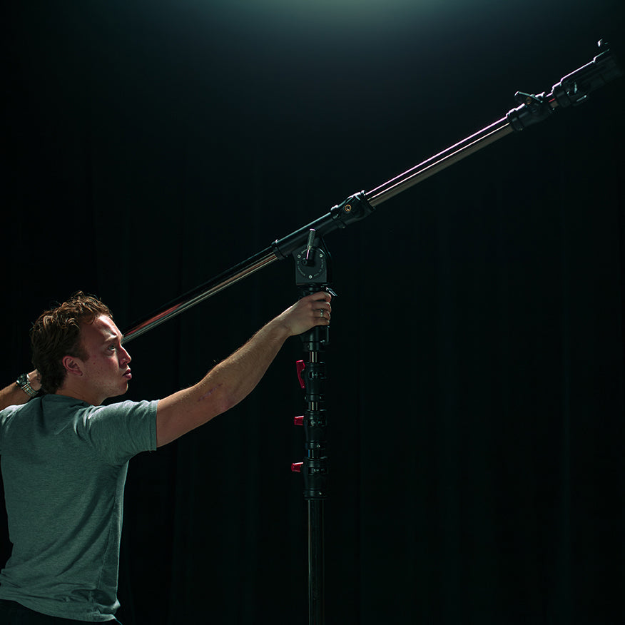 SHAPE Heavy-Duty Boom with Junior and Baby Adapter Light Stand SHAPE wlb