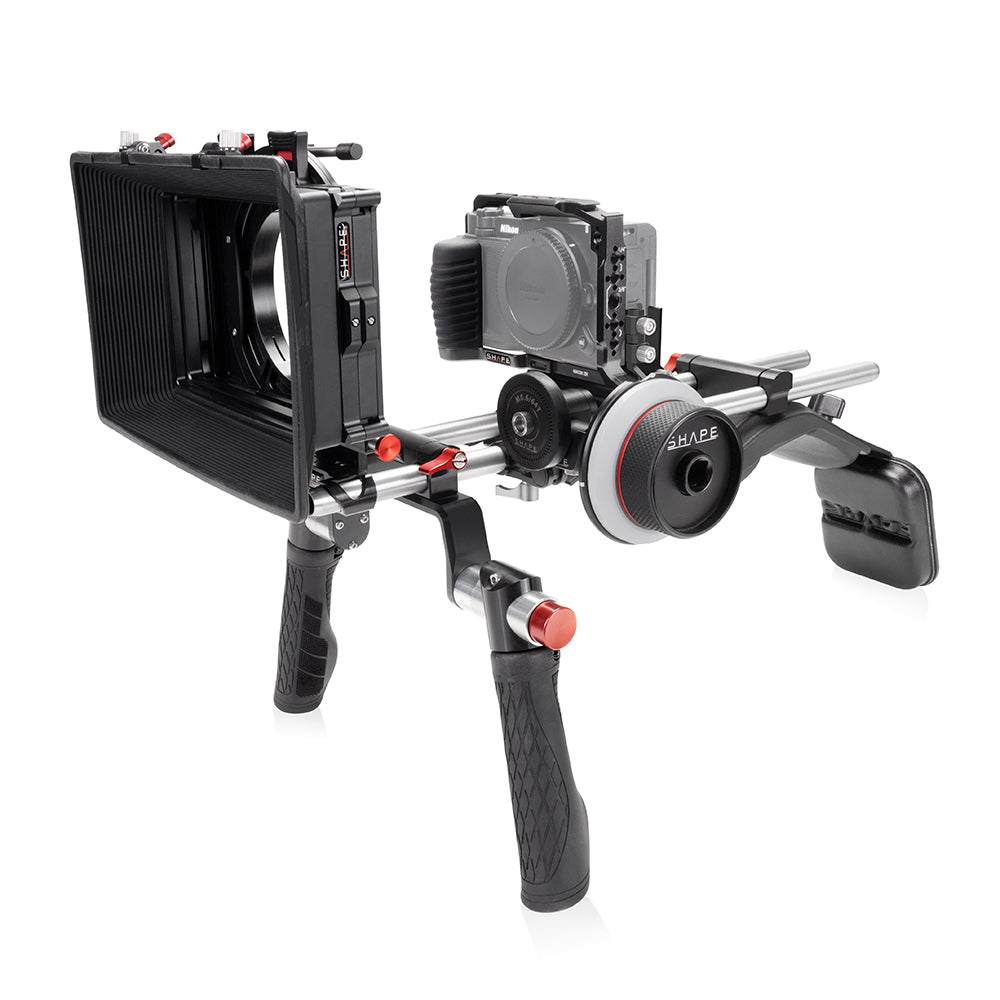 SHAPE Nikon ZR Shoulder Rig Kit | Matte Box & Follow Focus – SHAPE wlb