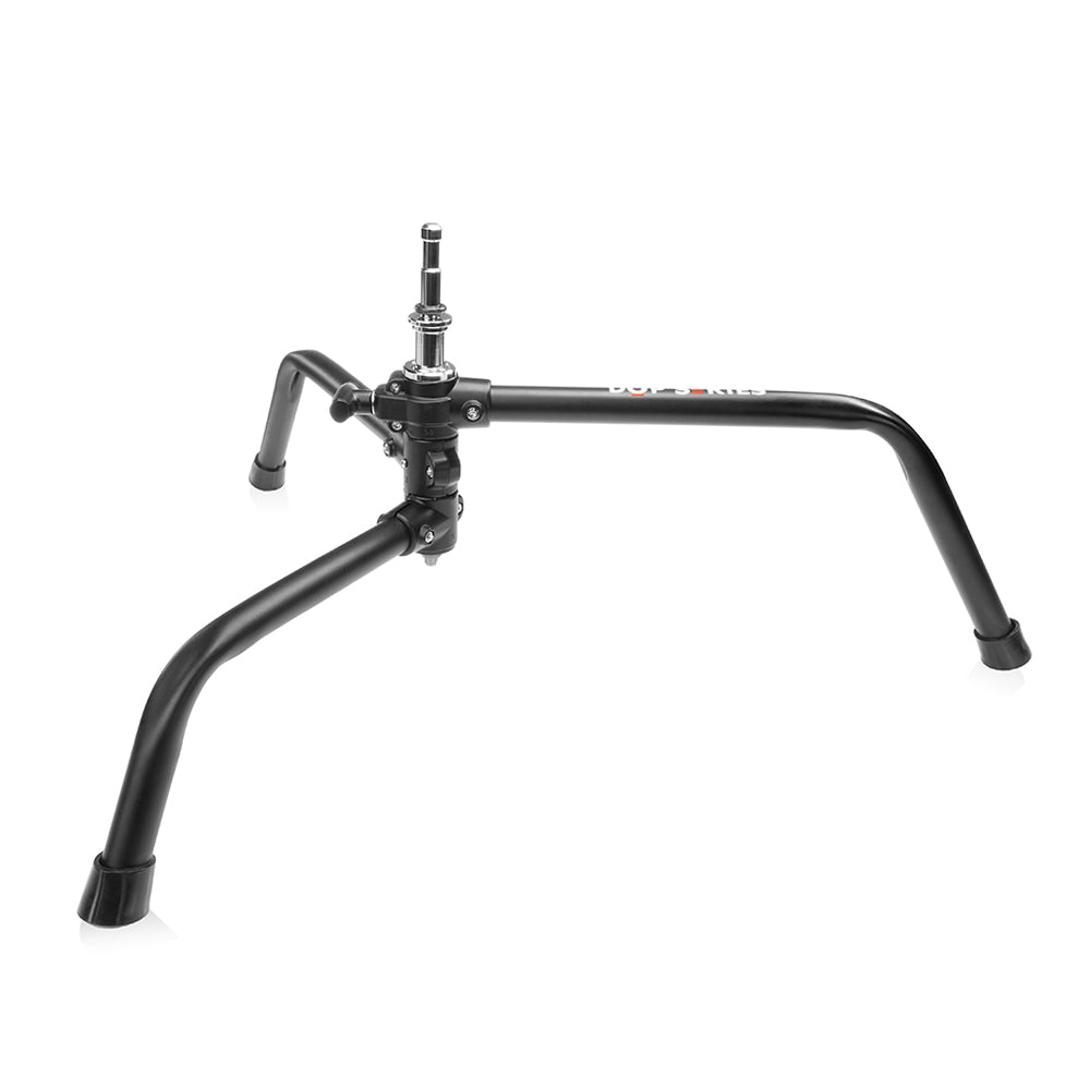 SHAPE Turtle Base C-Stand Black with Junior to Baby Pin Adapter Light Stand SHAPE wlb