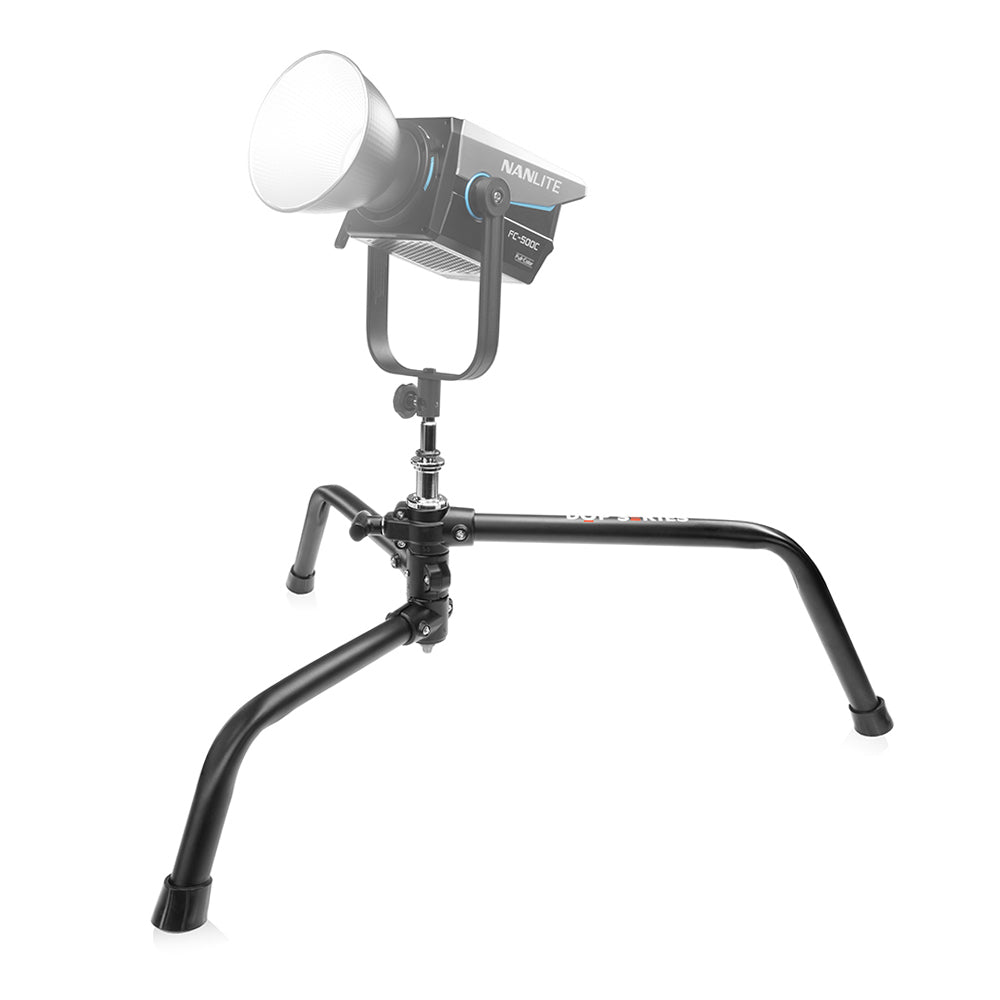 SHAPE Turtle Base C-Stand Black with Junior to Baby Pin Adapter Light Stand SHAPE wlb
