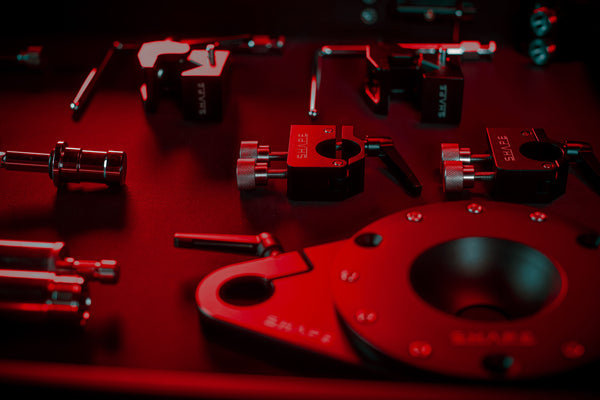 SHAPE camera cart adaptable to different shots and professional film production setups