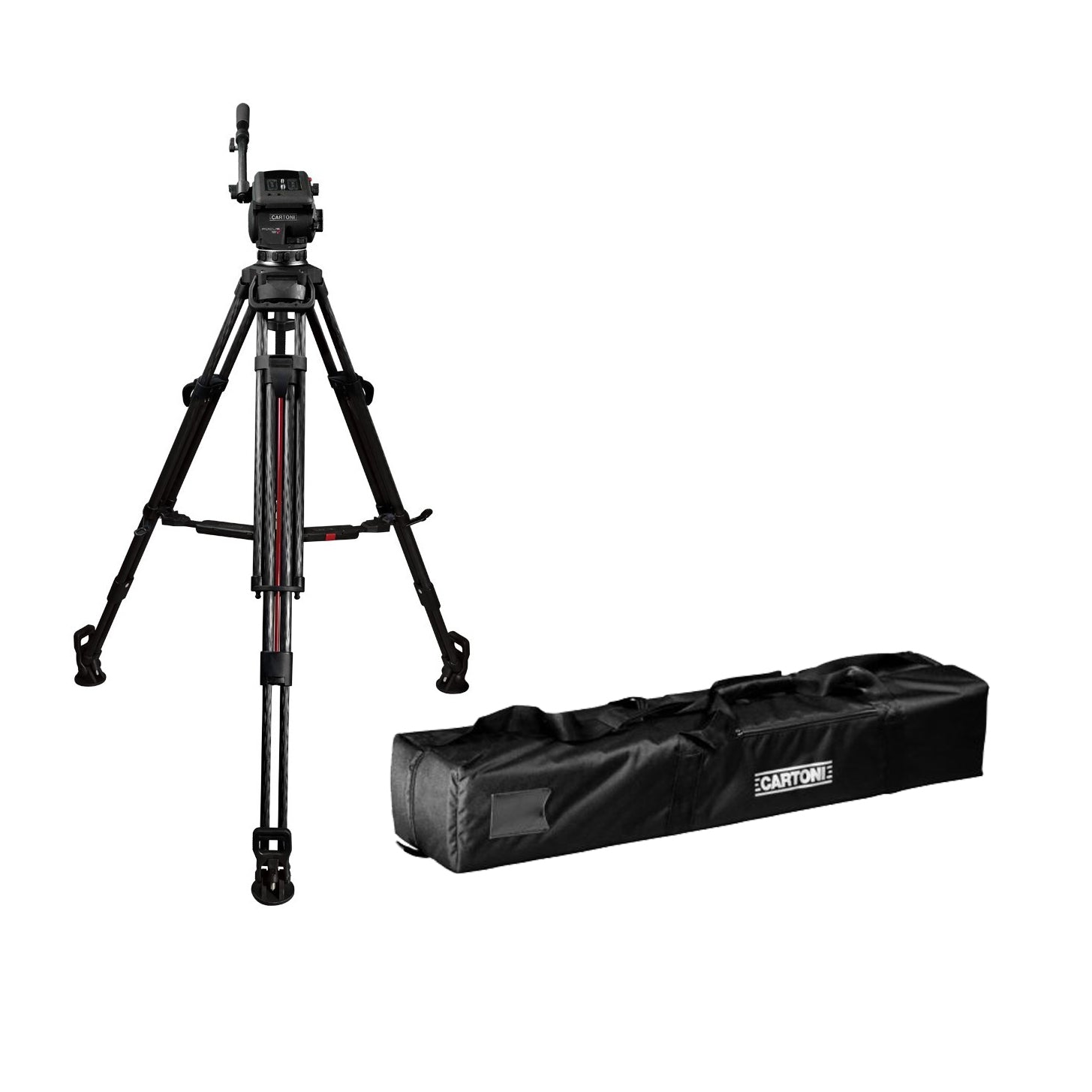 CARTONI FOCUS 12 2-St SDS CF System MS Tripod SHAPE wlb