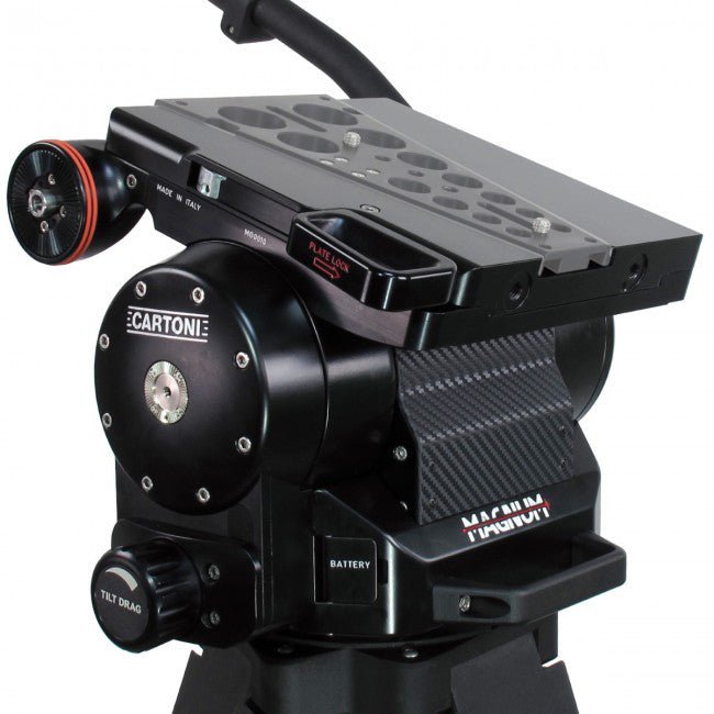 CARTONI MAGNUM Fluid Head Tripod Head SHAPE wlb