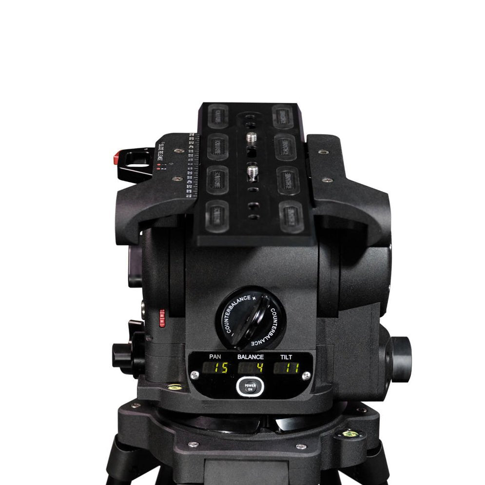 CARTONI MASTER 30 Fluid Video Head (Flat Mitchell) Tripod Head SHAPE wlb