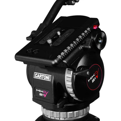 CARTONI MIXO 21 Fluid Head Tripod Head SHAPE wlb