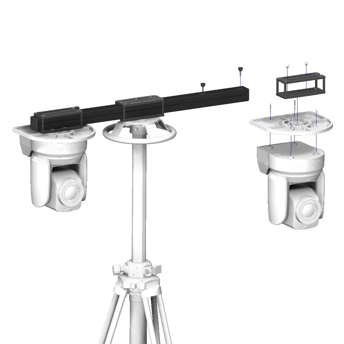 CARTONI PTZ TBar multiple Support PTZ Solutions SHAPE wlb