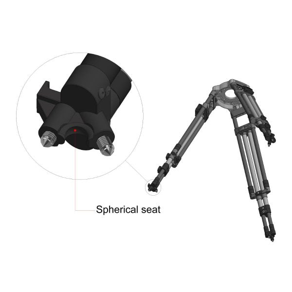 CARTONI Tripod STUDIO ALU 1-St Tripod Legs SHAPE wlb