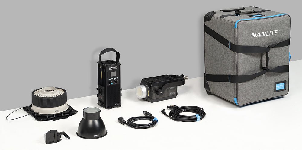 Forza 500B II KIT with FL-20G Fresnel & Trolley Case Light Fixture SHAPE wlb