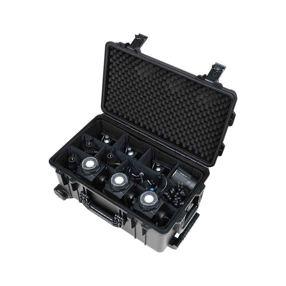 NANLITE Forza 60CR 3KIT with Bowens Adapter & Case Light Fixture SHAPE wlb