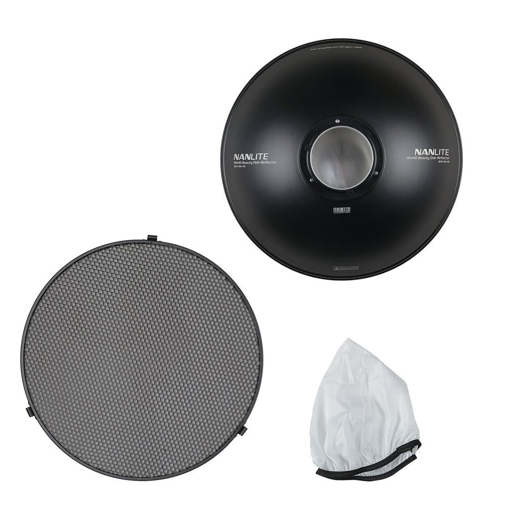 NANLITE BM40 Beauty Dish Reflector Light Accessories SHAPE wlb