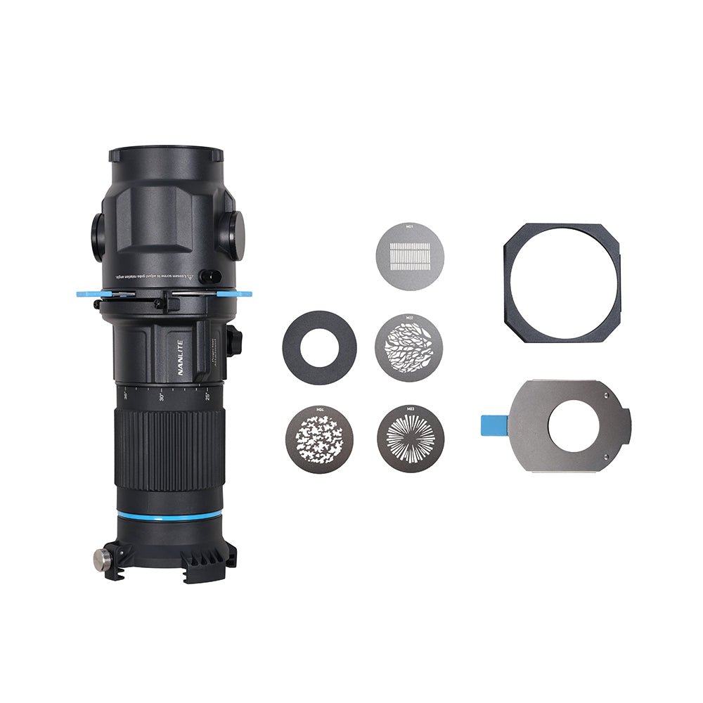 NANLITE Bowens Mount Projection Attachment 25°-45° Light Accessories SHAPE wlb