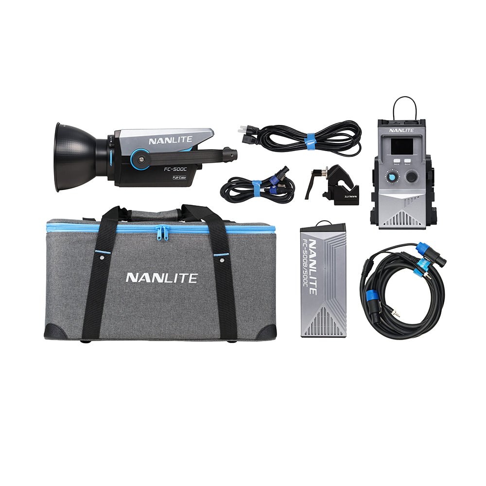 NANLITE FC-500C Kit with FC PowerController Light Fixture SHAPE wlb