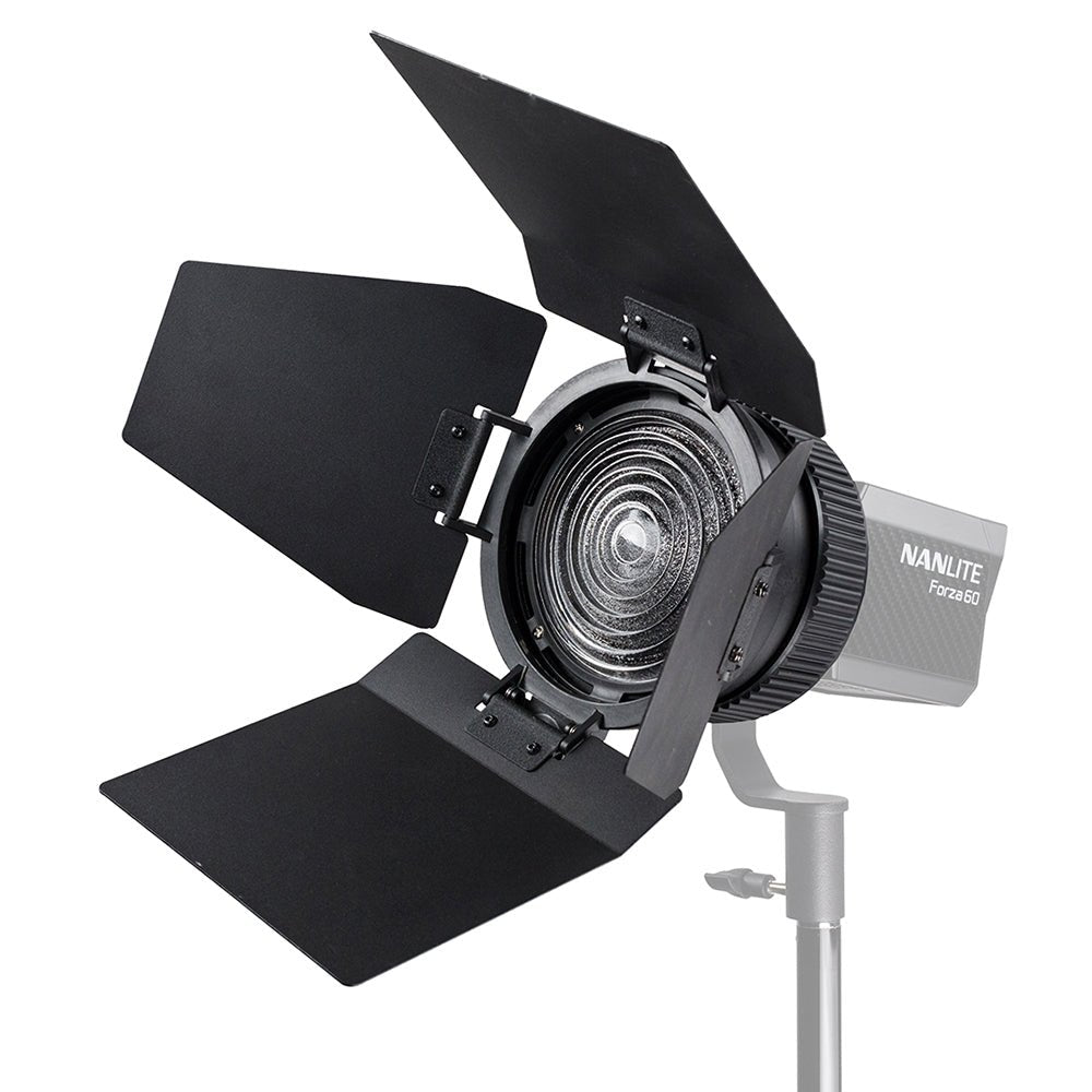 NANLITE FL-11 Fresnel Lens for Forza 60 (with barndoor) Light Accessories SHAPE wlb