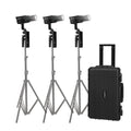 NANLITE Forza 60C 3KIT with Bowens Adapter & Case Light Fixture NANLITE