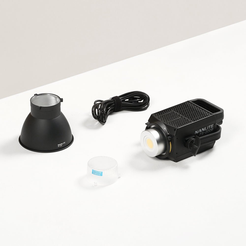 NANLITE FS-200B LED Bi-color Spot Light Light Fixture SHAPE wlb