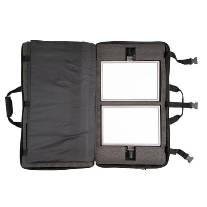 NANLITE Lumipad 25 2KIT with Power Adapter Light Fixture SHAPE wlb