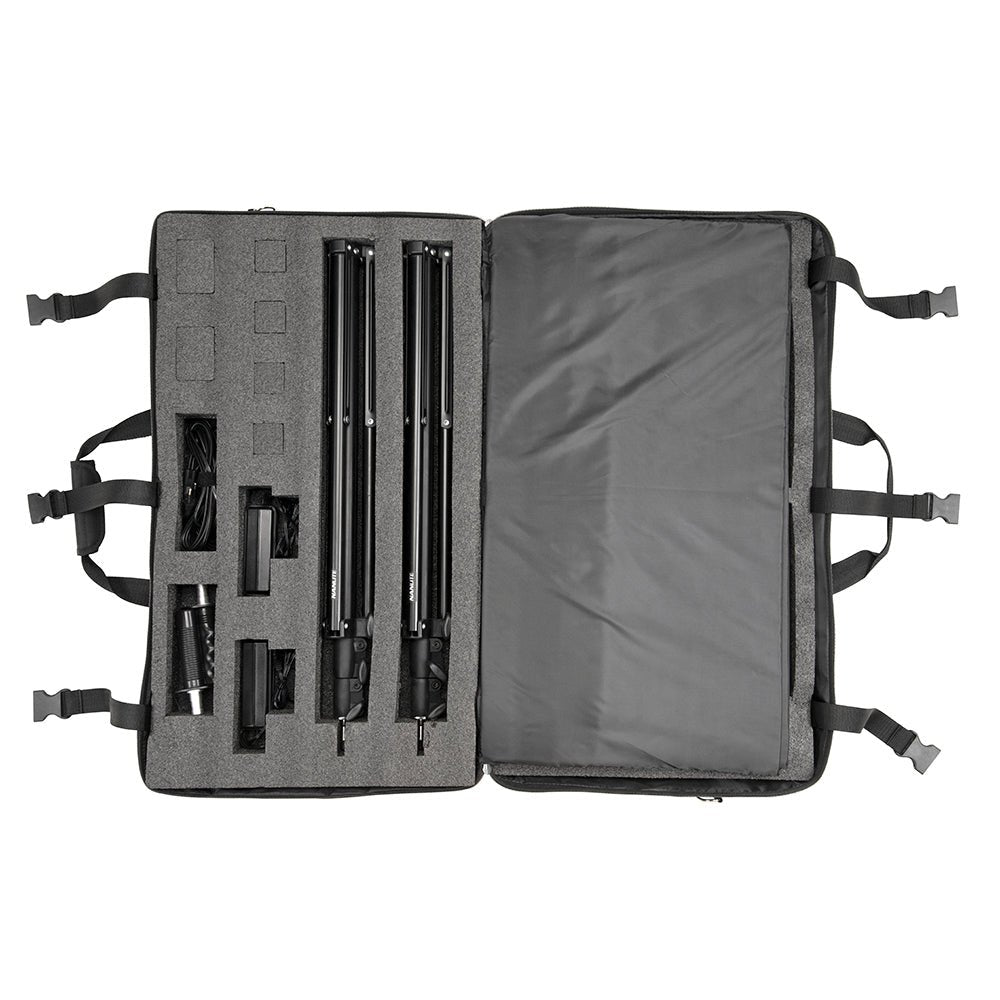 NANLITE Lumipad 25 2KIT with Power Adapter Light Fixture SHAPE wlb