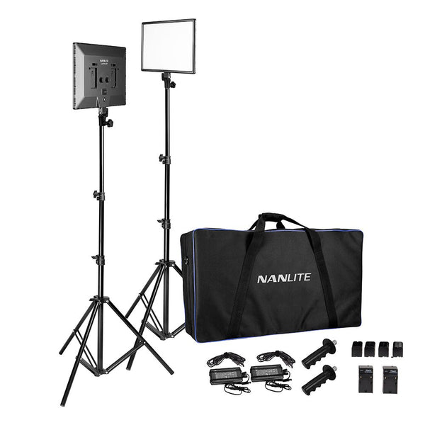 LumiPad 25 撮影用照明 NANLITE LumiPad 25 2kit with Power Adapter & Battery – SHAPE wlb