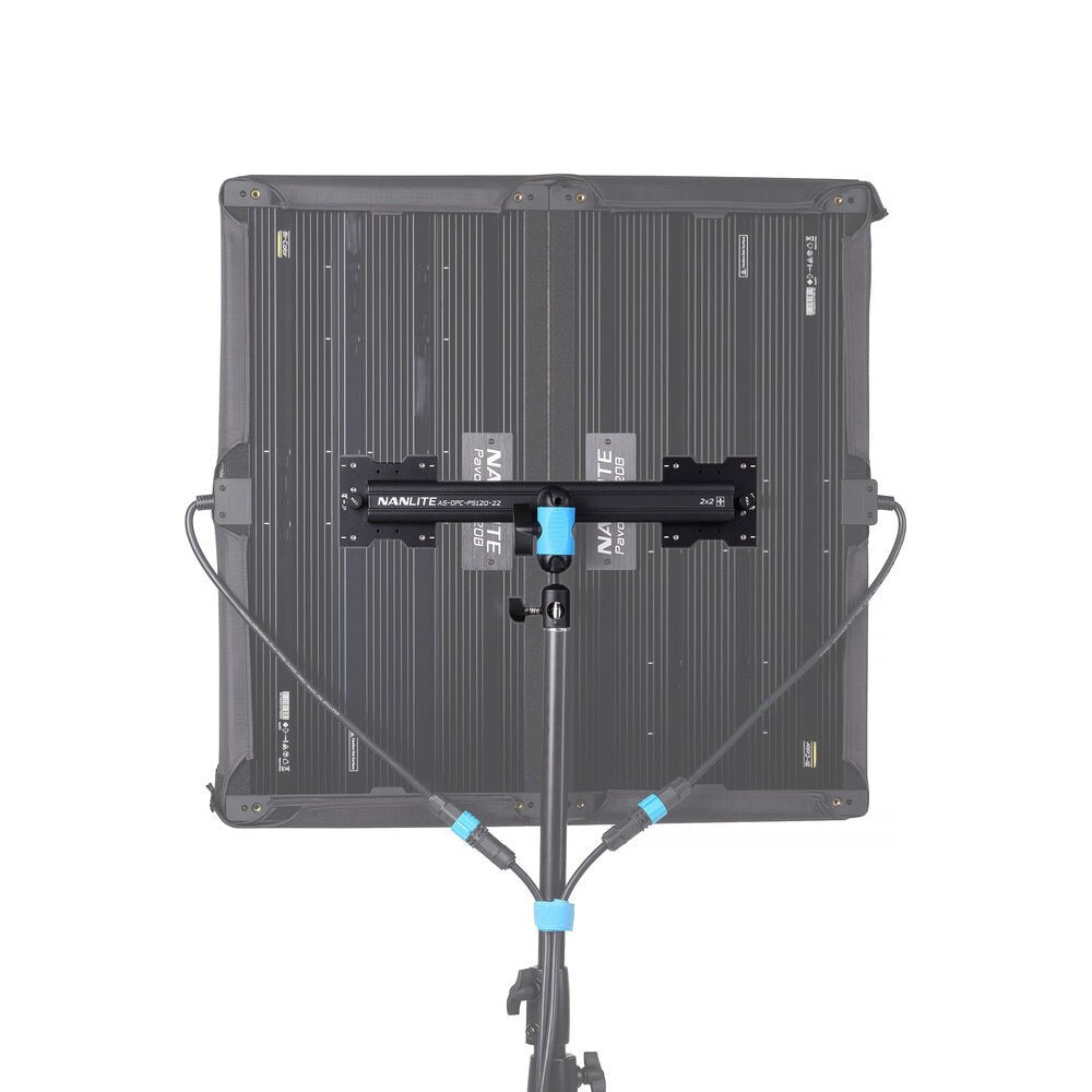 NANLITE PavoSlim 120B/C Dual-Panel Coupler Kit Light Accessories SHAPE wlb