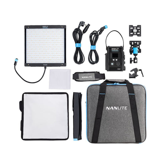 NANLITE PavoSlim 60B KIT with Quick Release Softbox & Clamp Light Fixture SHAPE wlb