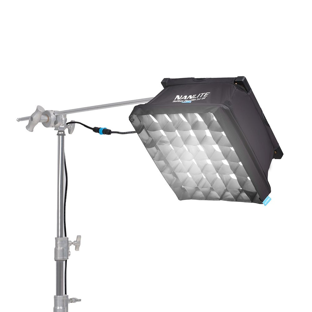 NANLITE PavoSlim 60B KIT with Quick Release Softbox & Clamp