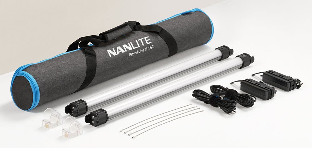 NANLITE PavoTube II 15C LED RGBWW Tube Light 2KIT Light Fixture SHAPE wlb