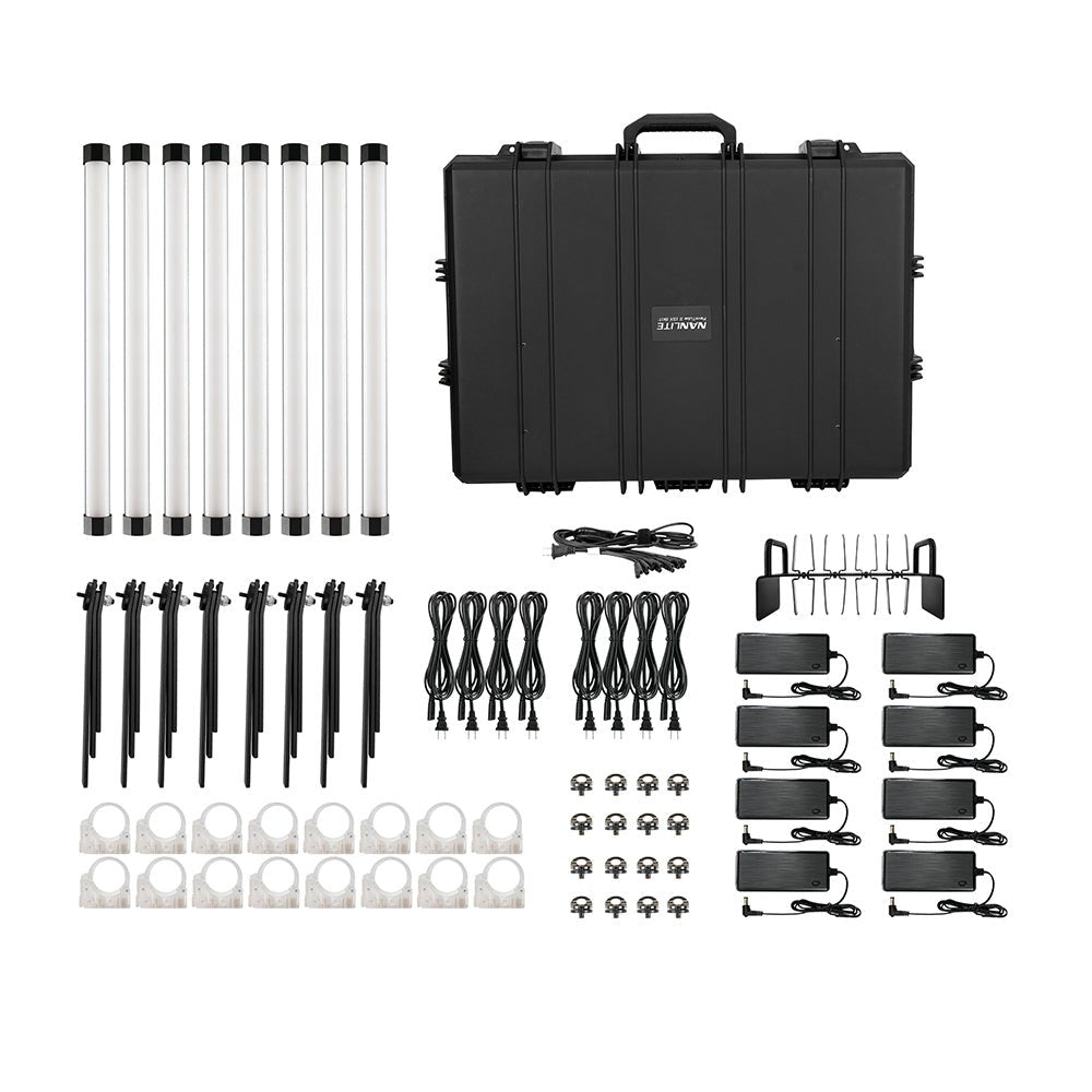 NANLITE PavoTube II 15XR 8KIT LED Tube Light Light Fixture SHAPE wlb