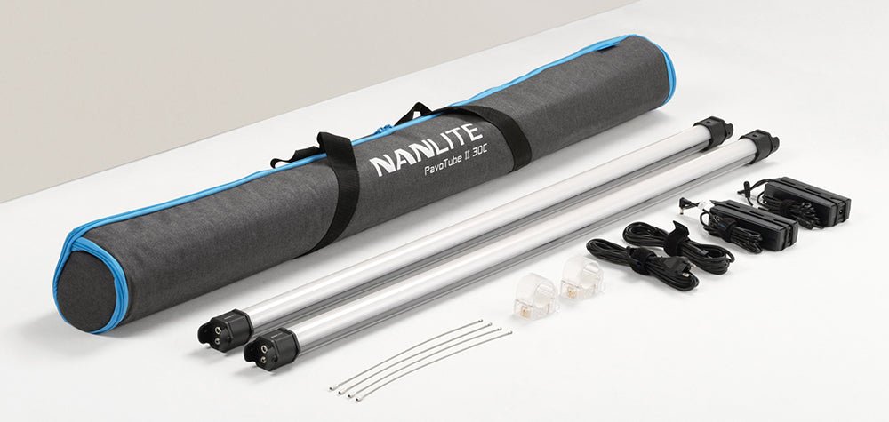 NANLITE PavoTube II 30C LED RGBWW Tube Light 2KIT Light Fixture SHAPE wlb