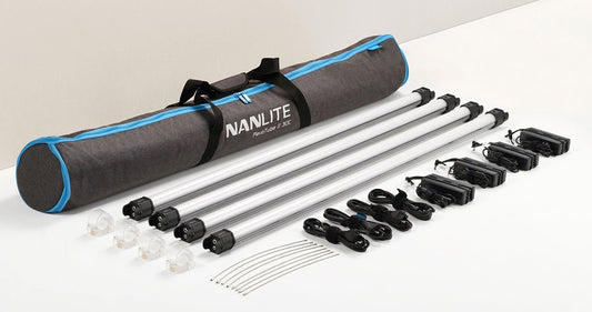 NANLITE PavoTube II 30C LED RGBWW Tube Light 4KIT Light Fixture SHAPE wlb