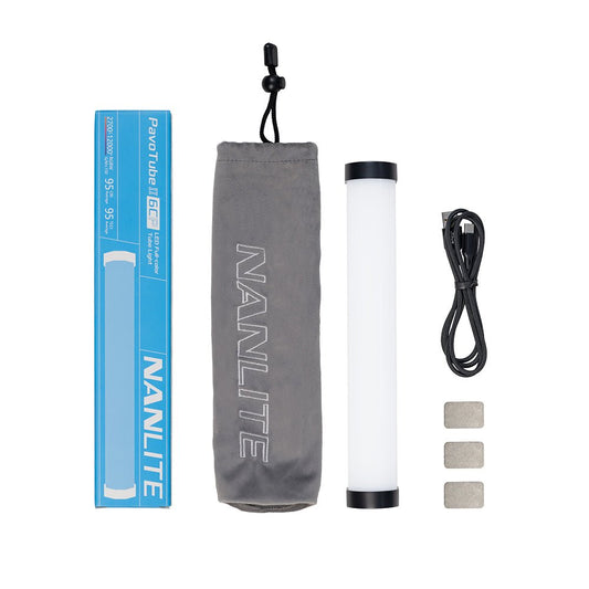 NANLITE PavoTube II 6 CP LED Full-color Tube Light Light Fixture SHAPE wlb